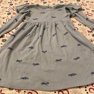 Kate quinn ruffle shoulder dress